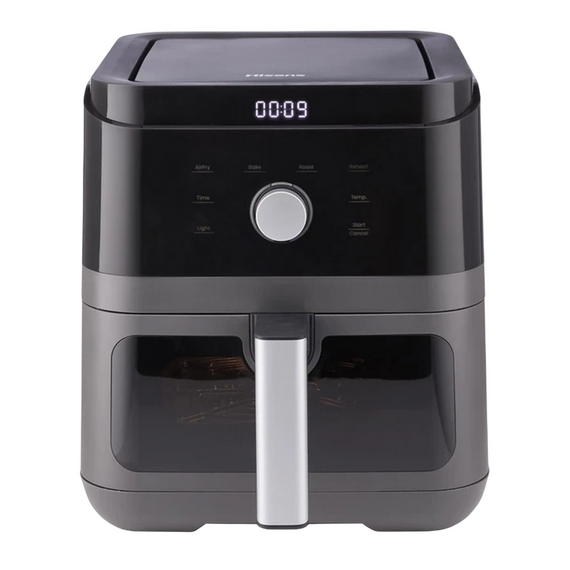 Friteuză cu aer cald Hisense HAF1800D, Negru