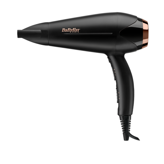 Uscător de păr BaByliss Turbo Shine D570DE, 2200 W, Negru, 6 image