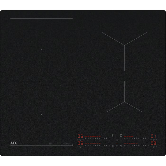 Plită cu inducție AEG TI64IB10IZ, Negru