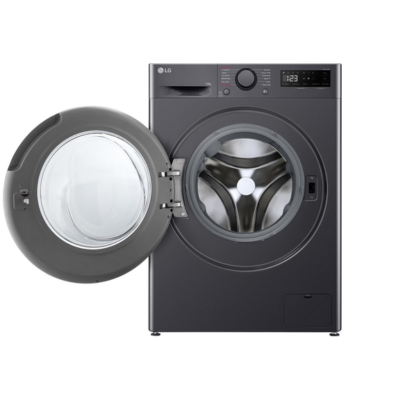 Mașină de spălat LG F4WR510SBM, 10kg, Negru, 6 image