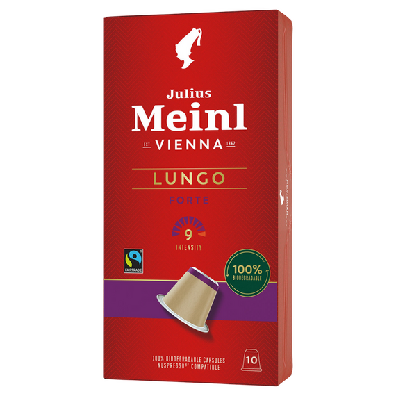 Cafea Julius Meinl Lungo Forte, 10 buc