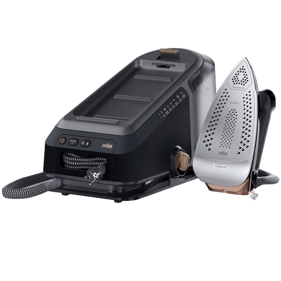 Fier de călcat cu generator de abur Braun IS 5249 BK, 2400W, Negru, 4 image