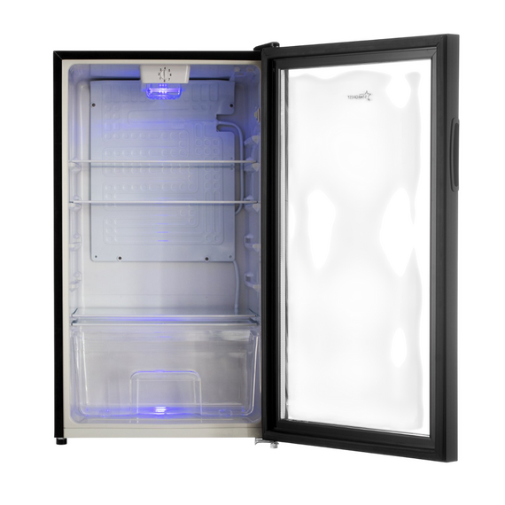 Frigider fără congelator STARCREST SBC-92BKE, Negru, 3 image