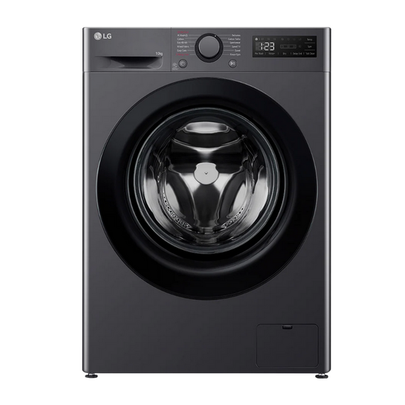Mașină de spălat LG F4WR510SBM, 10kg, Negru