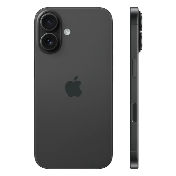 Apple iPhone 16 Plus 512GB, Black, 2 image