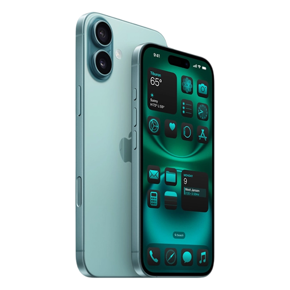 Apple iPhone 16 Plus 128GB, Teal, 3 image