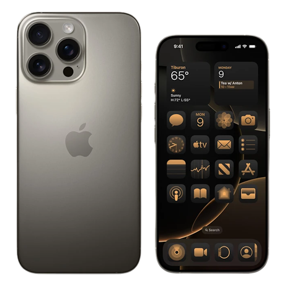 Apple iPhone 16 Pro Max 256GB, Natural Titanium, 2 image