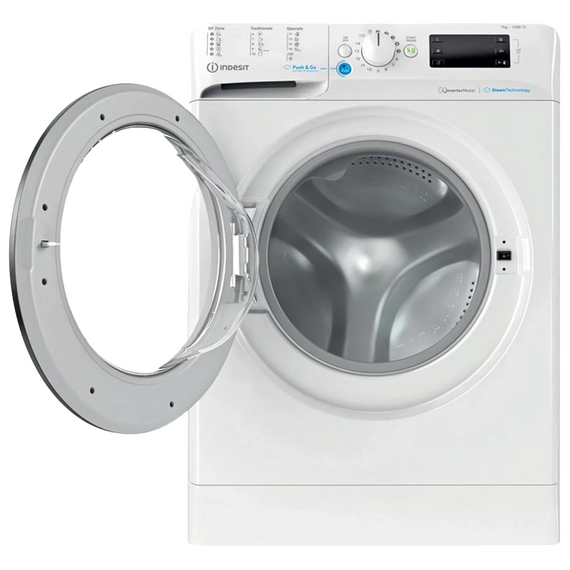 Mașină de spălat Indesit BWSE 71295 X WBV EU, 7kg, Alb, 8 image