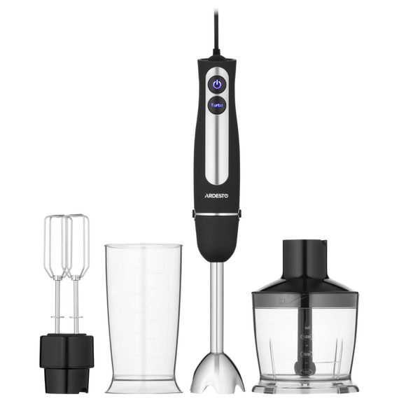 Blender de mână Ardesto HBG-800BDWHCH, Negru