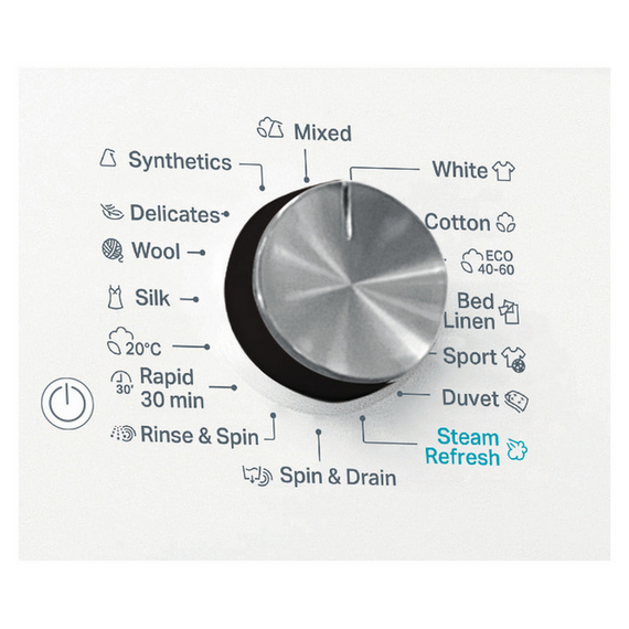 Mașină de spălat Whirlpool FFD 8489 BCV EE, 8kg, Alb, 3 image