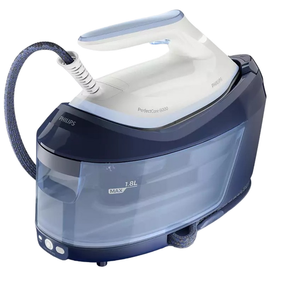 Fier de călcat cu generator de abur Philips PSG6026/20, 2400W, Albastru, 4 image