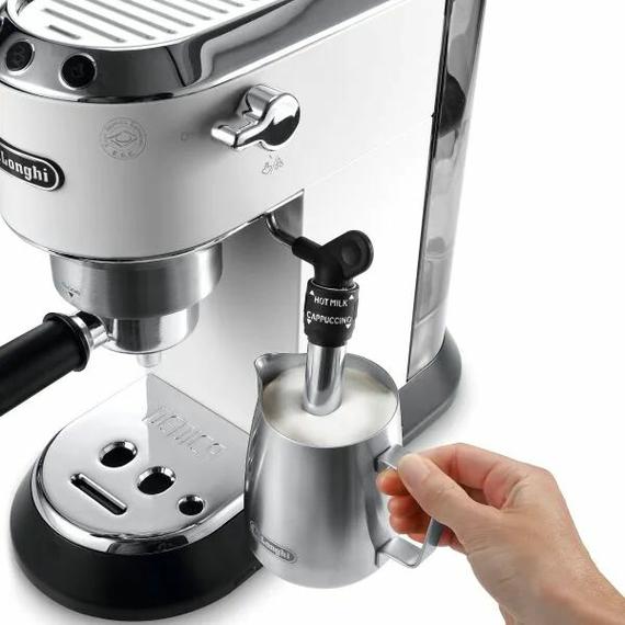 Cafetiera manuala DeLonghi Dedica Pump Espresso, 1300W, Alb, 6 image