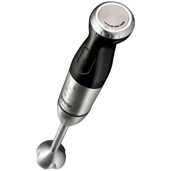 Blender de mână Gorenje HBC807QB, Negru Argintiu, 3 image