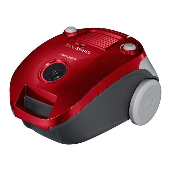 Aspirator Samsung VCC4181V37/SBW, Roșu, 8 image