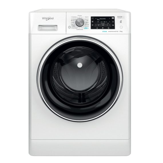 Mașină de spălat Whirlpool FFD 8489 BCV EE, 8kg, Alb