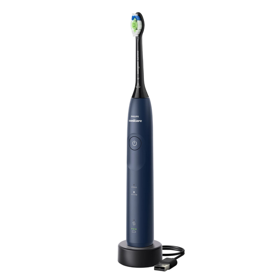 Periuța de dinți electrică sonică Philips HX7113/01, Albastru, 3 image