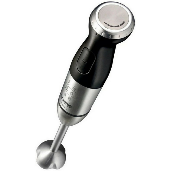 Blender de mână Gorenje HBC807QB, Negru Argintiu, 4 image