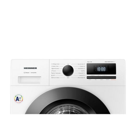 Mașină de spălat Heinner HWM-HME9014IVA10+++, 9kg, Alb, 3 image