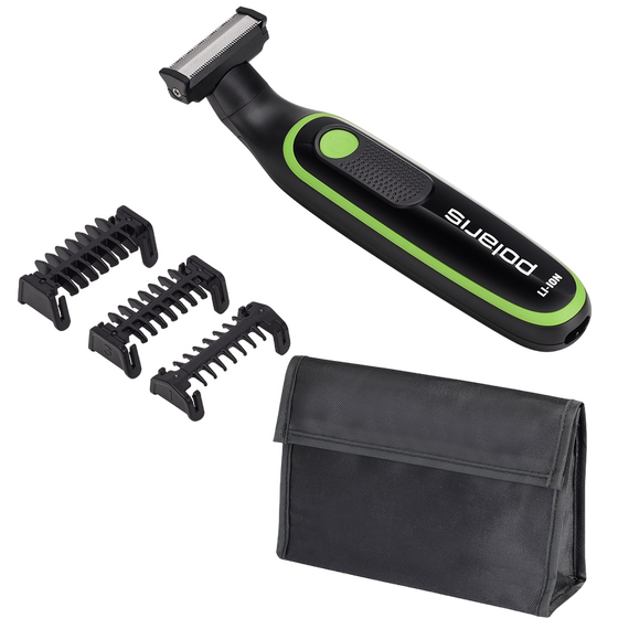 Trimmer pentru bărbați Polaris PHC 0303RB, Negru | Verde