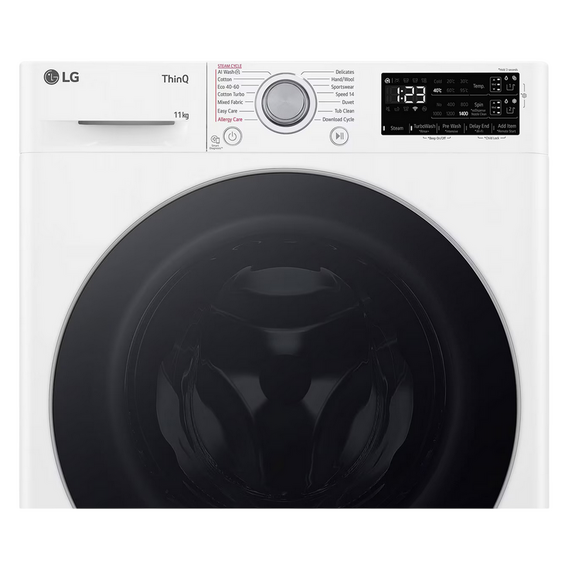 Mașină de spălat LG F4WR311S1WA, 11kg, Alb, 4 image