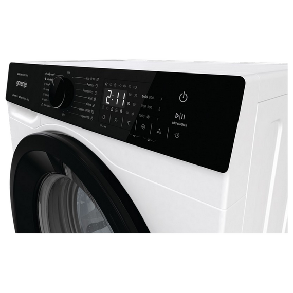 Mașină de spălat Gorenje WNHA74SASEU, 7kg, Alb, 9 image