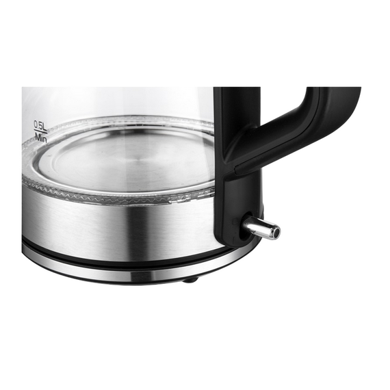 Fierbător electric OZON EKC-1705A-GS, Oțel inoxidabil, 2 image