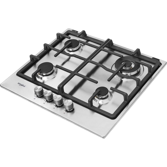 Plită pe gaz Whirlpool TGML 661 IX, Oțel inoxidabil, 5 image