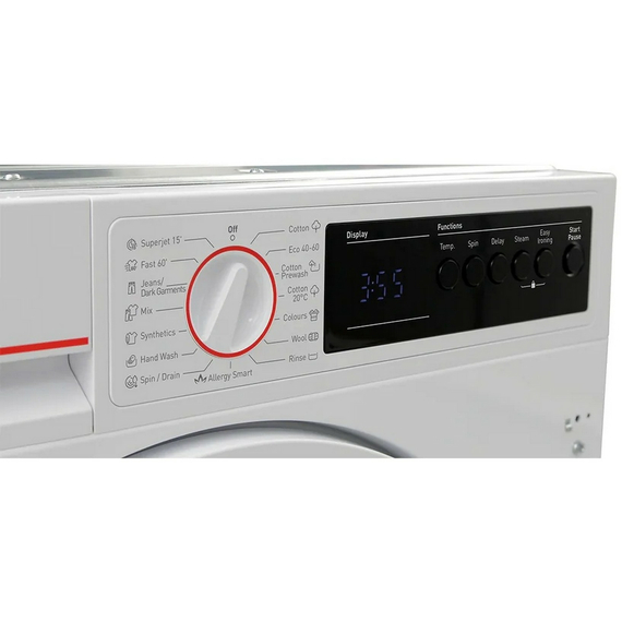 Mașină de spălat Sharp ESNIB7141WDEE, 7kg, Alb, 4 image