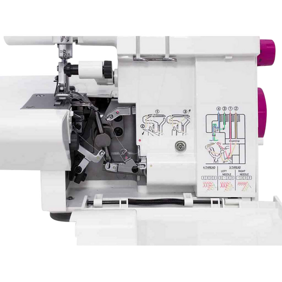 Overlock Singer T80D, Alb, 2 image
