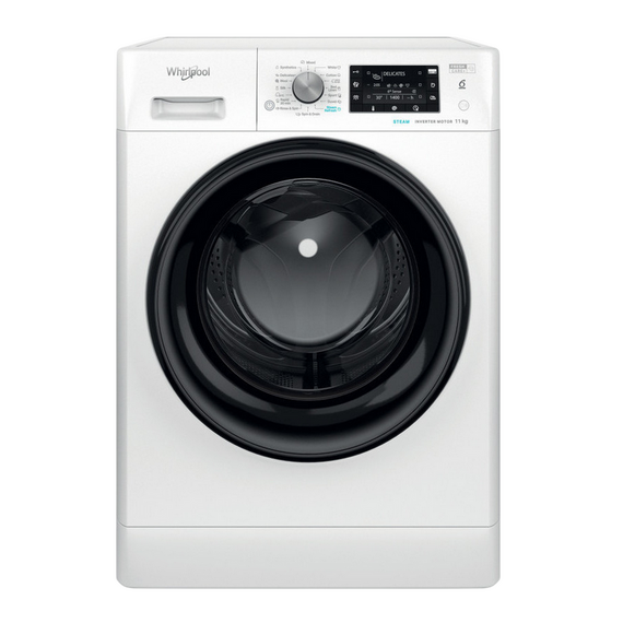 Mașină de spălat Whirlpool FFD 11489 BV EE, 11kg, Alb