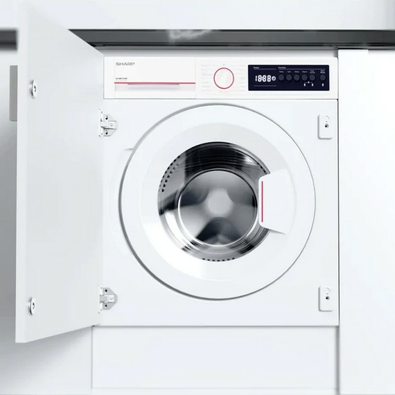 Mașină de spălat Sharp ESNIB7141WDEE, 7kg, Alb, 6 image