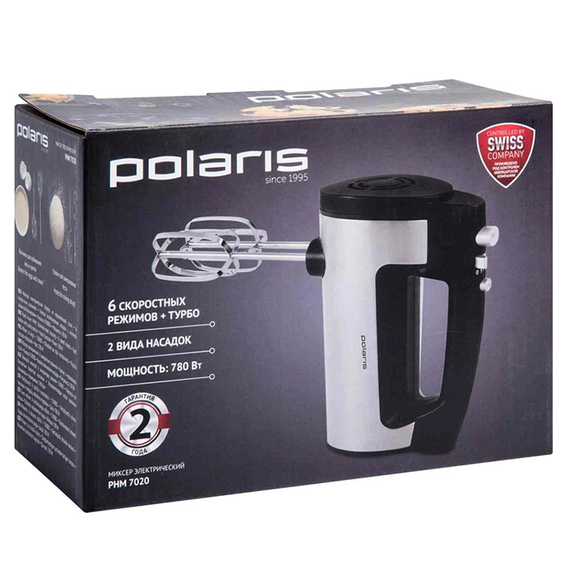 Mixer Manual Polaris PHM 7020, Oțel inoxidabil, 5 image