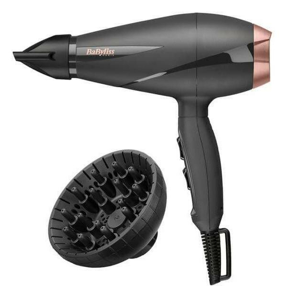 Uscător de păr BaByliss Smooth Pro 6709DE, 2100 W, Negru, 7 image