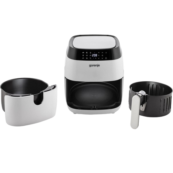 Friteuză cu aer cald Gorenje AF1409DW, Alb | Negru, 6 image