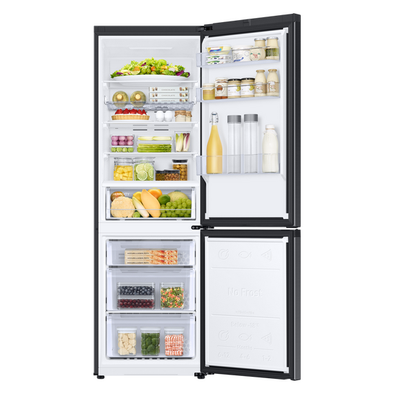 Frigider Samsung RB34C672DBN/EF, Negru, 3 image