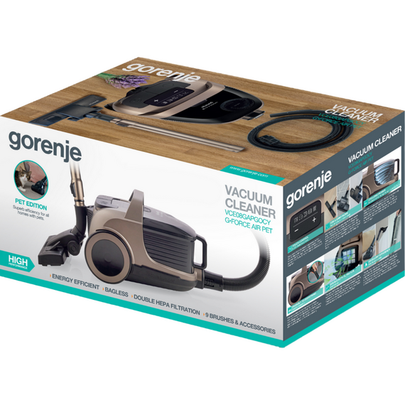 Aspirator Gorenje VCE08GAPGOCY, Bronz, 3 image