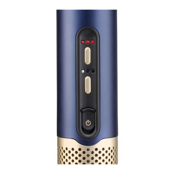 Uscător de păr-perie BaByliss AS6550CE, 1600W, Albastru, 8 image