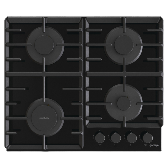 Plită pe gaz Gorenje GT 642 SYB, Negru, 9 image