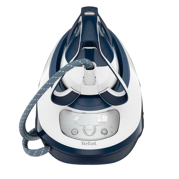 Fier de călcat cu generator de abur Tefal GV9221E0, 2600W, Albastru, 3 image