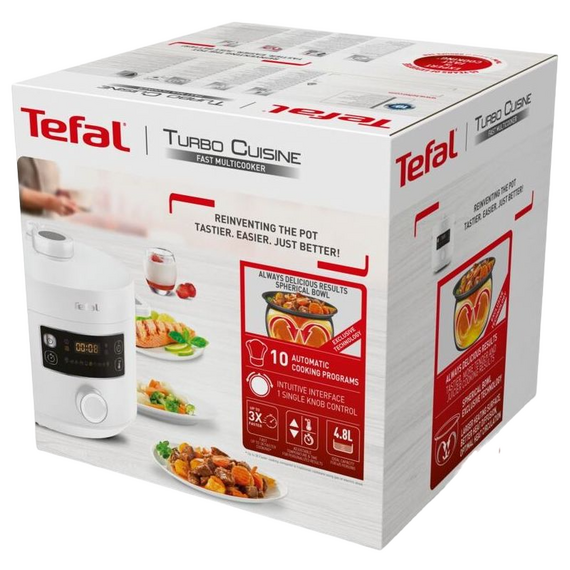 Aparat de gătit multifuncțional Tefal CY754130, Alb, 3 image