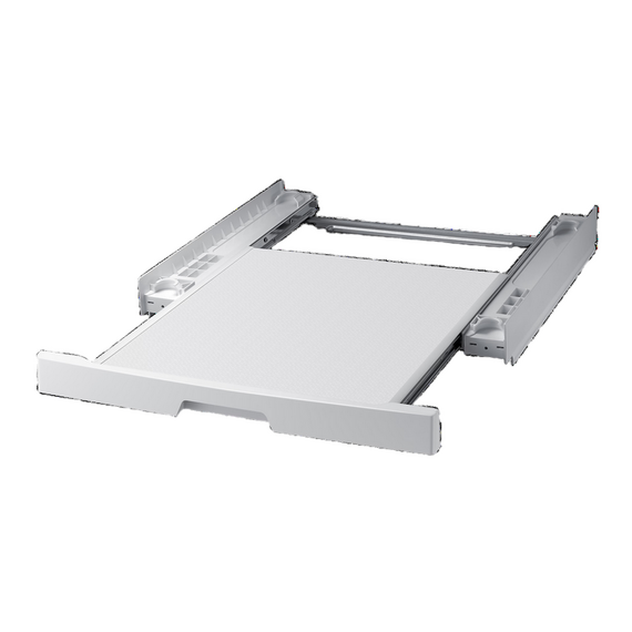 Kit cu raft extensibil pentru instalarea uscătoarelor și mașinilor de spălat  Samsung SKK-UDW, Alb, 2 image