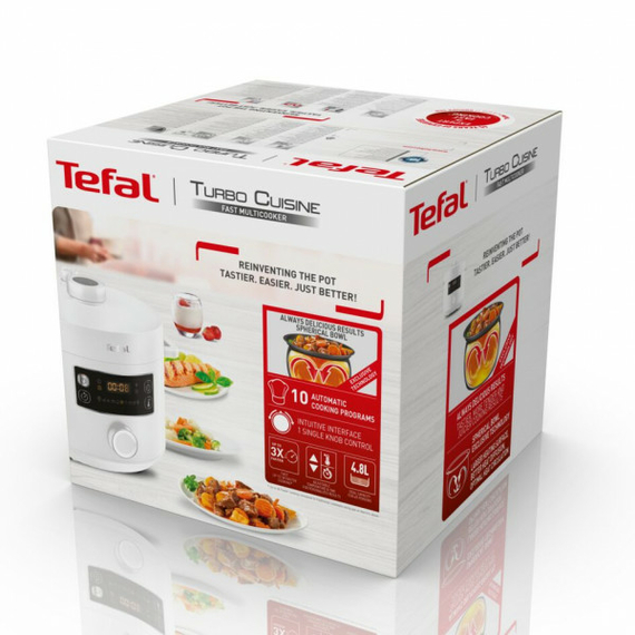 Aparat de gătit multifuncțional Tefal CY754130, Alb, 5 image