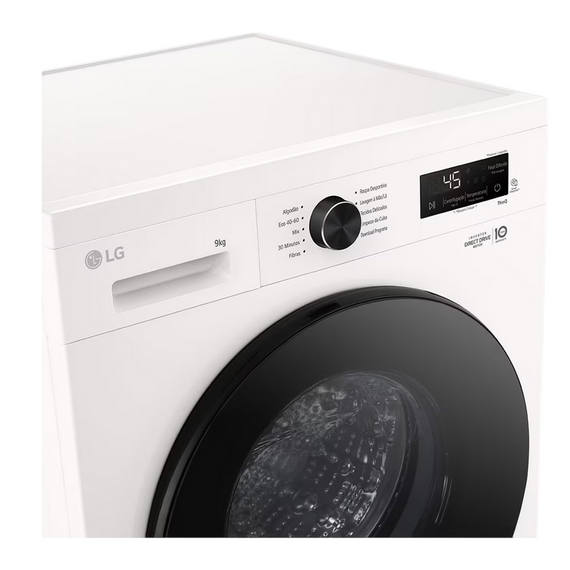 Mașină de spălat LG F4X1009NWB, 9kg, Alb, 7 image
