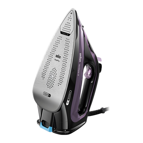 Fier de călcat Braun SI 9661 VI, 3100W, Violet, 3 image