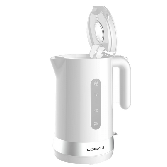 Fierbător electric Polaris PWK 1803C, White, 7 image