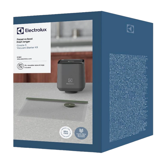 Aparat de vidat Electrolux EVSK1, Gri, 2 image