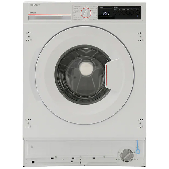 Mașină de spălat Sharp ESNIB7141WDEE, 7kg, Alb, 5 image