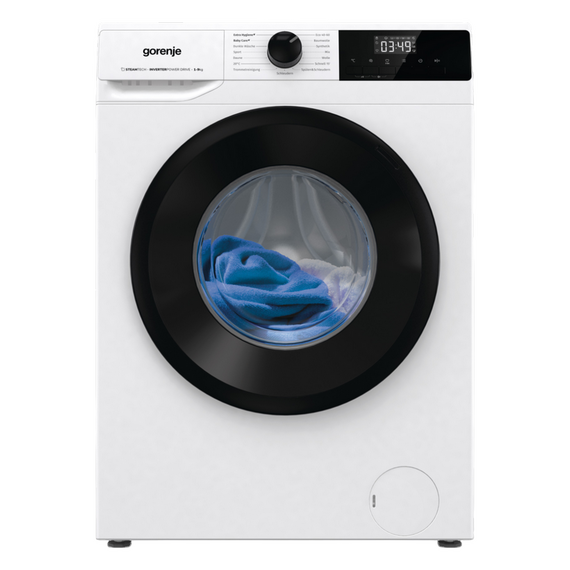 Mașină de spălat Gorenje WNHPI94A1PS, 9kg, Alb