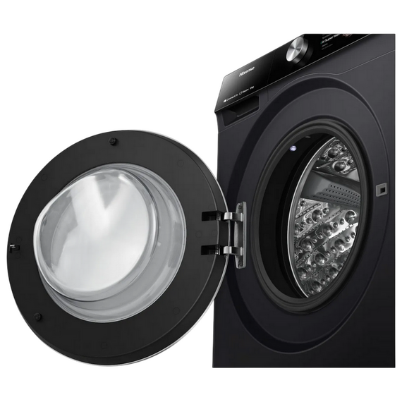 Mașină de spălat Hisense WF7S1247BB, 12kg, Negru, 2 image