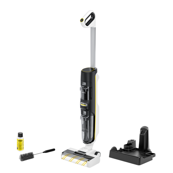 Mop electric Karcher FCV 4 1.056-131.0, Negru | Alb
